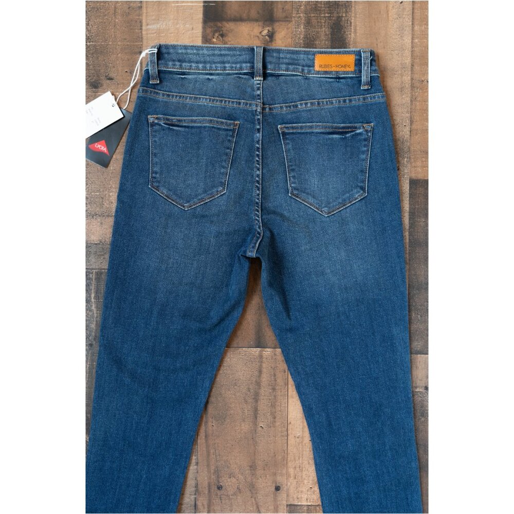 🆕 Lycra Stretch Dark Wash Skinny Jeans - Size 4/27 - Picture 5 of 14